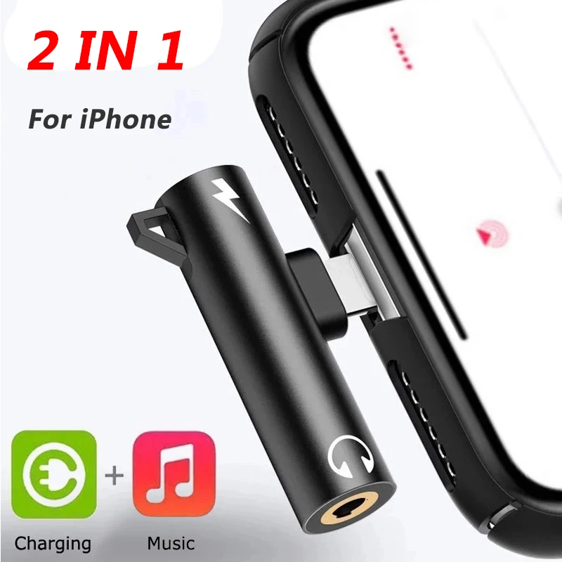 Earphone Splitter Jack - Adattatore Splitter 2 in 1 per
