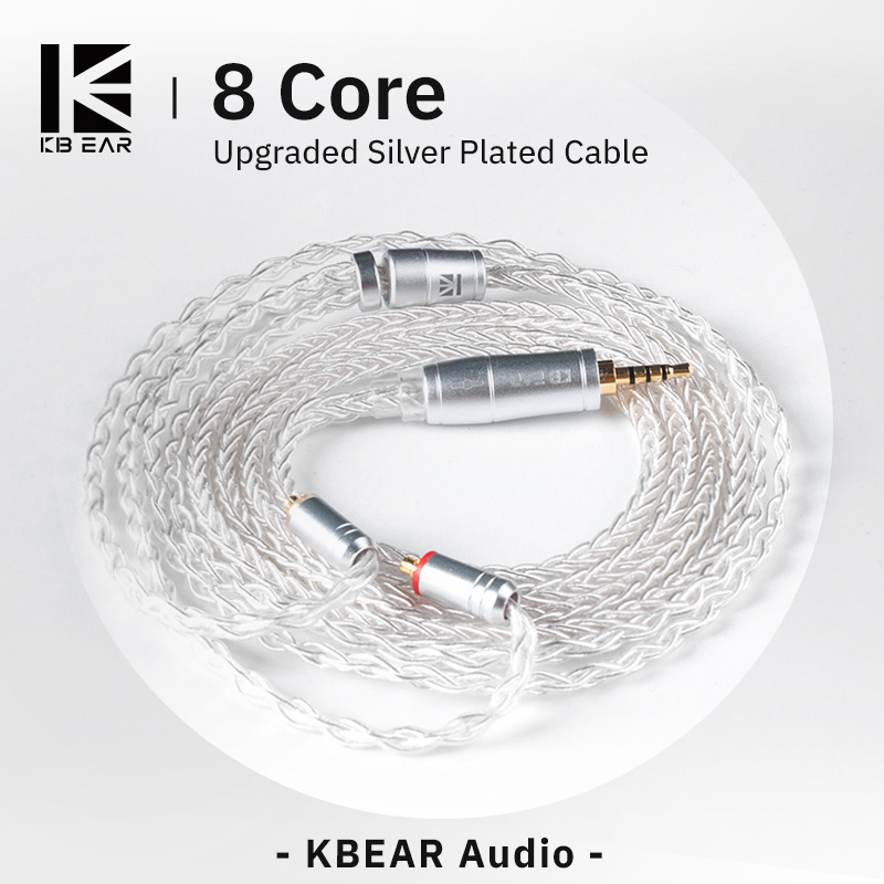 In Ear Monitor Iem - KBEAR 8 Core Cavo per auricolari