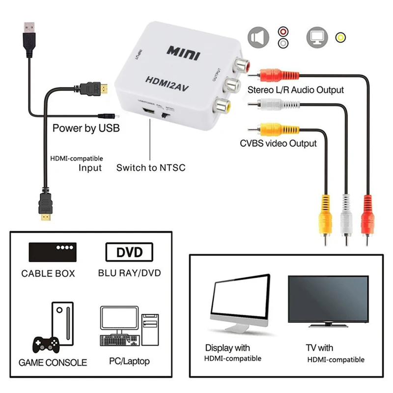 Adattatore convertitore HDMI-c - Audio Splitter Y recensione e prezzo