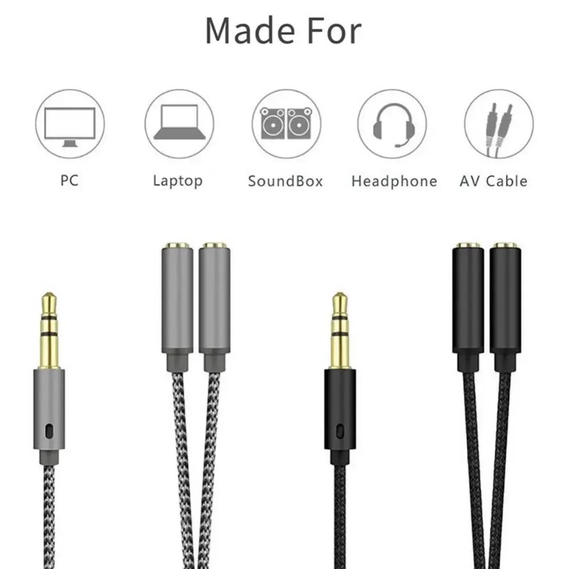 Adattatore per cuffie Cavo sdo - Audio Splitter Y recensione e prezzo